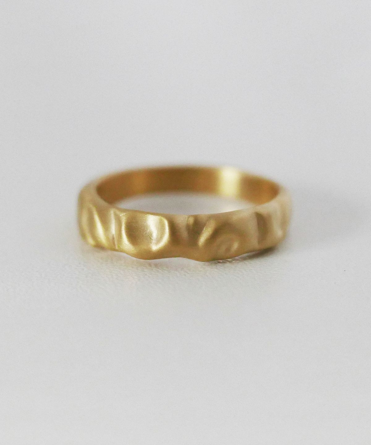 시에가하우스(SIEGA HOUSE) SHIR RING 03 (SOFT-GOLD)