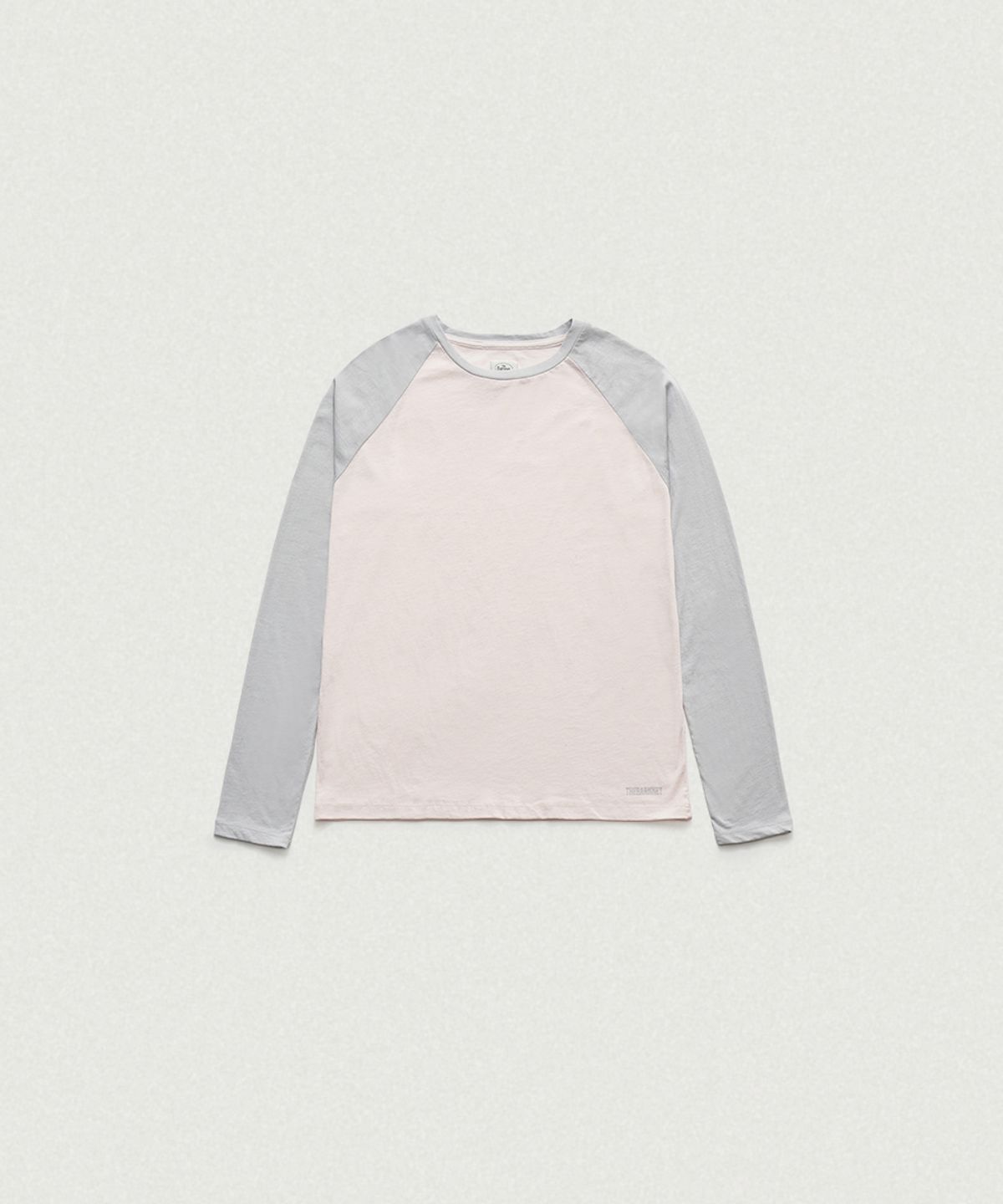 더바넷(THEBARNNET) Raw Raglan T-Shirt_Light Pink