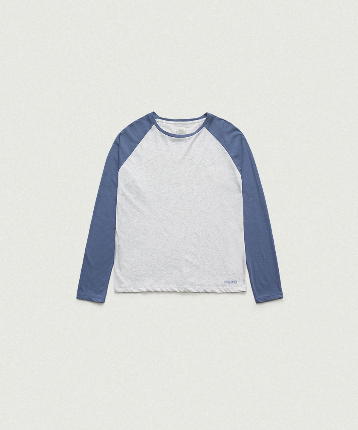더바넷(THEBARNNET) Raw Raglan T-Shirt_Melange Grey