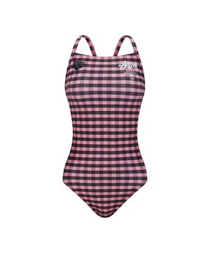 어반체크 원피스 더블 크로스 스트랩백 A6SL1LO66PNK