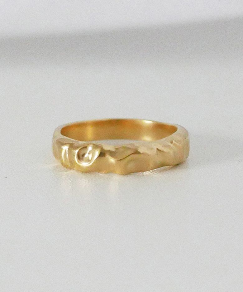 SHIR RING 03 (GLOSSY-GOLD)