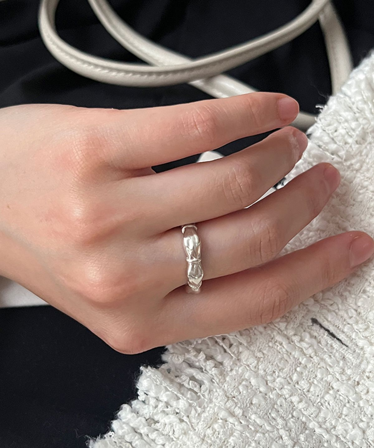 시에가하우스(SIEGA HOUSE) SHIR RING 01 (GLOSSY)