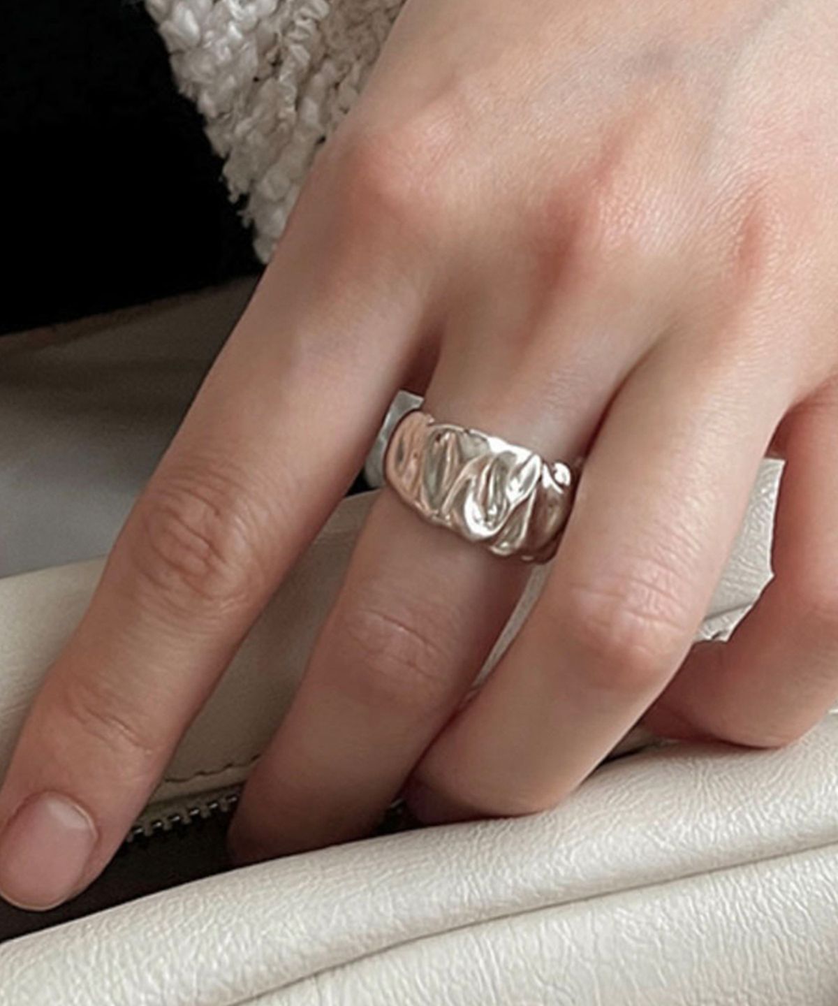 시에가하우스(SIEGA HOUSE) SHIR RING 02 (GLOSSY)