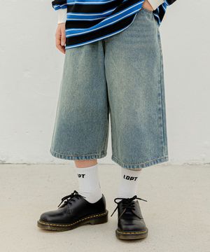 로버 와이드 팬츠 Blue