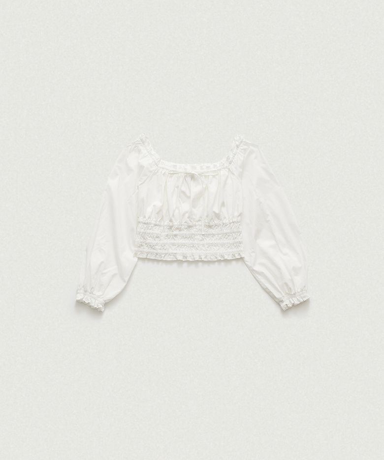 Verta Square Neck Blouse
