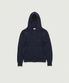 Pobby Cable Knit Zip-Up Hoodie_Navy
