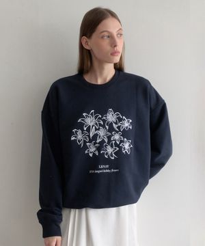 esy Sweat shirt (네이비)