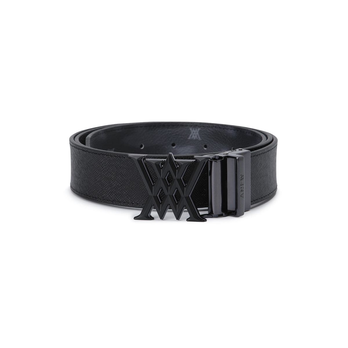 어뉴골프(ANEW GOLF) MEN MOSAIC REVERSIBLE BELT_BK