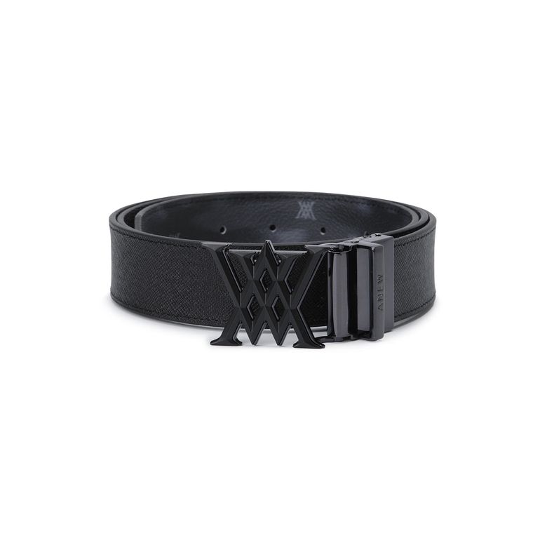 MEN MOSAIC REVERSIBLE BELT_BK