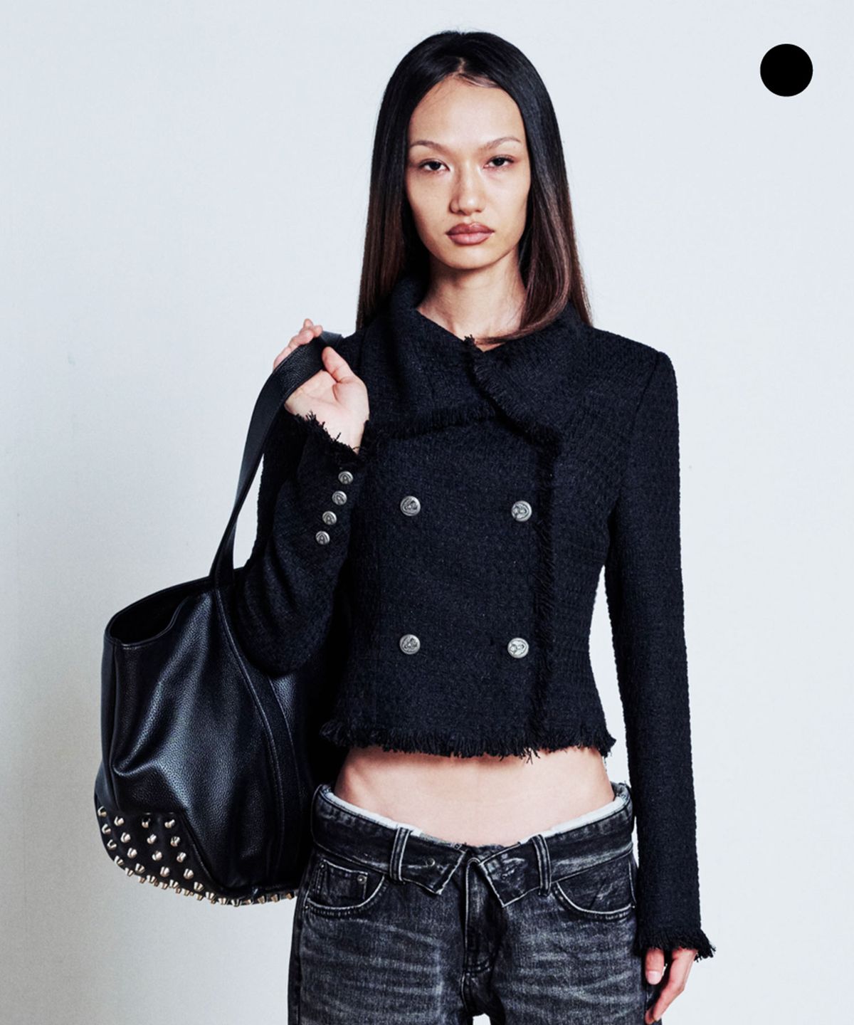오도어(ODOR) Fringe line jacket