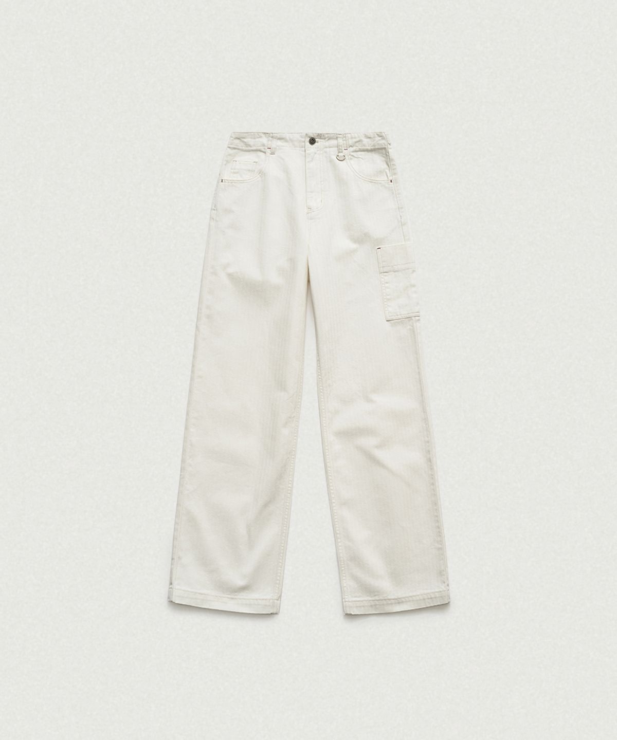 더바넷(THEBARNNET) Dune Cargo Pants_Ivory