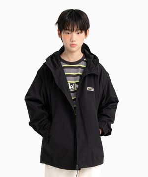 컨버터블 후디 자켓 Black