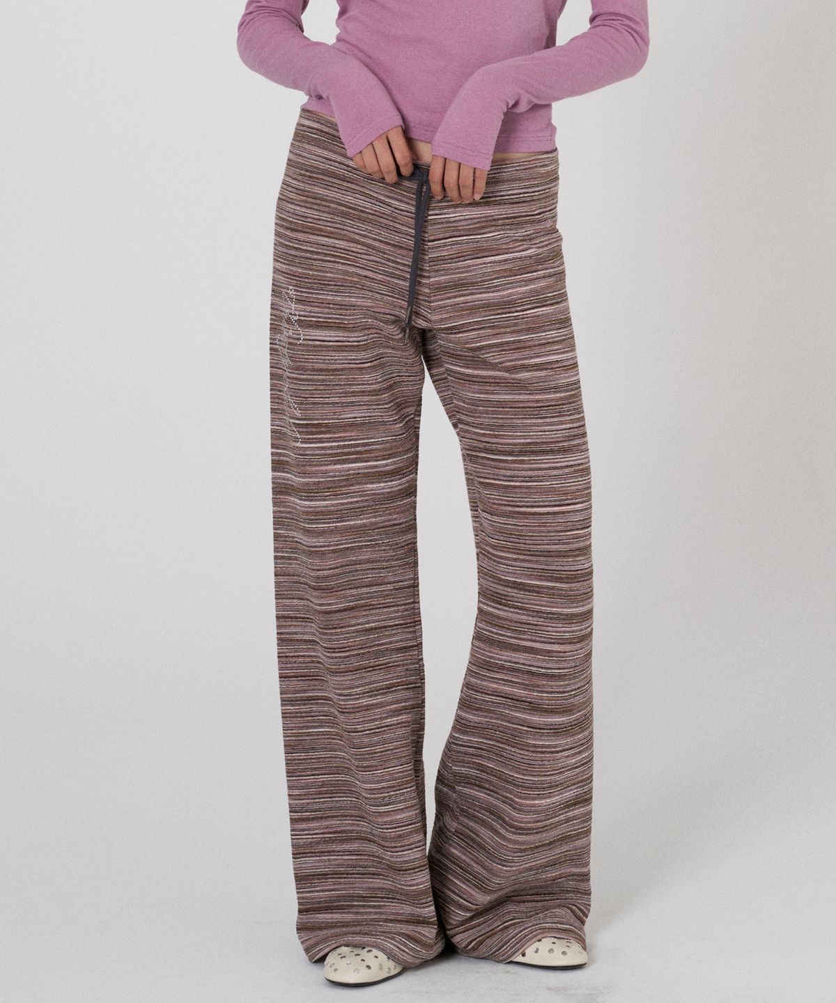 떨스티클럽(THIRSTYCLUB) Brownie stripe pants