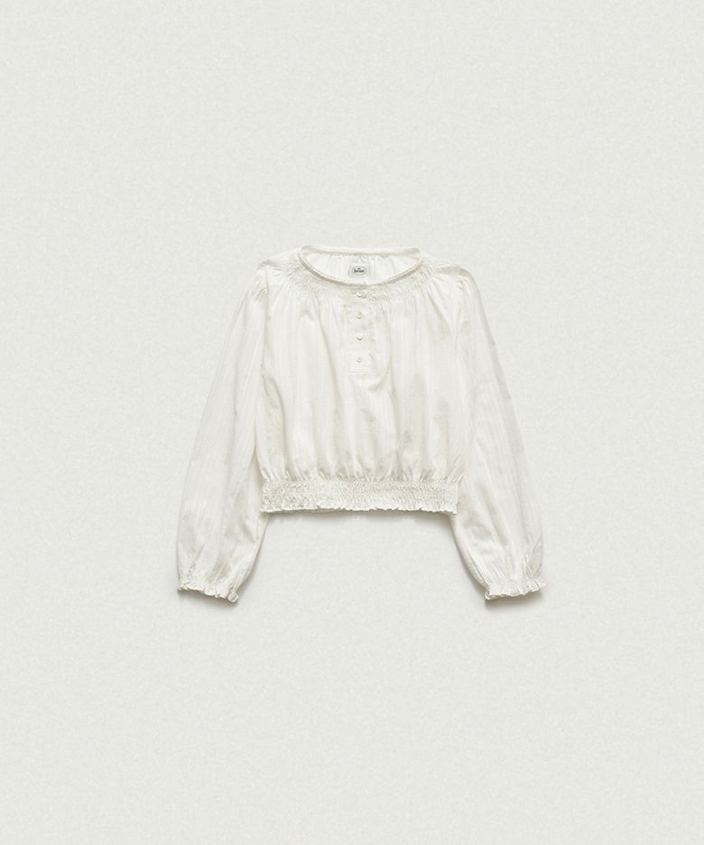 Rippléa Sheer Button Blouse