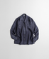 WASHED RAYON CAMP COLLAR SHIRTS washed navy