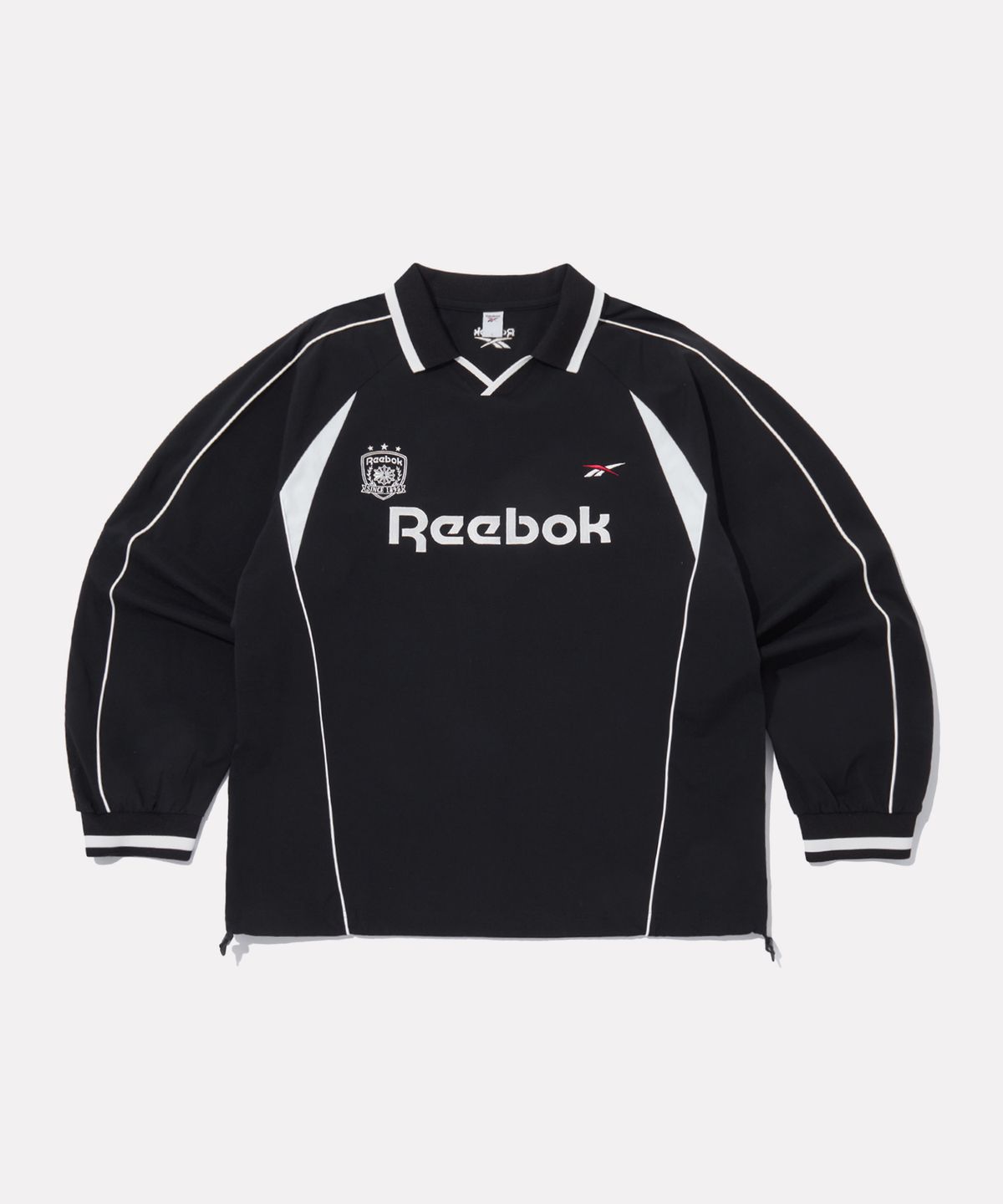 리복(REEBOK) 우븐 스트레치 트랙 피스테 - 블랙