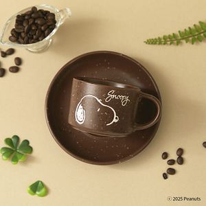 피너츠 스누피 머그&소서 2P 세트