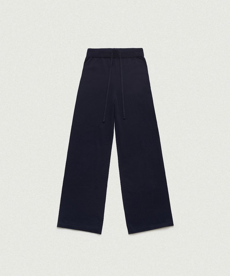 Ello Light Knit Pants_Navy