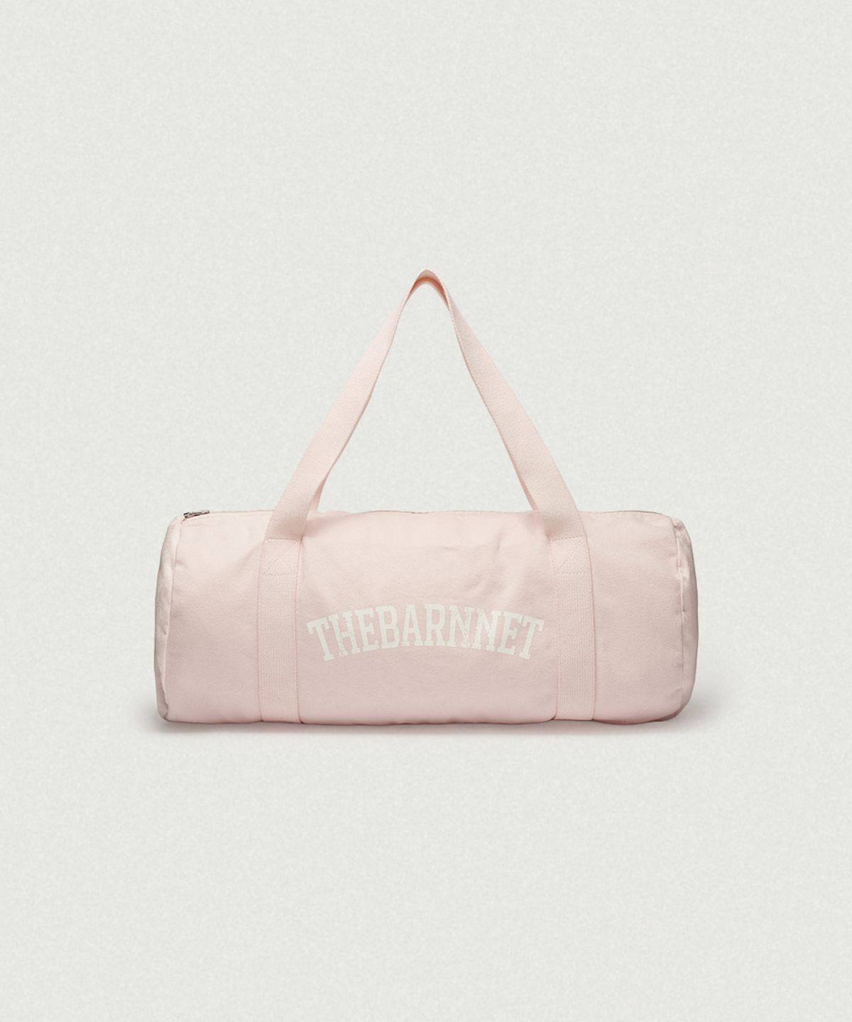 더바넷(THEBARNNET) Pale Logo Duffle Bag Large_Light Pink