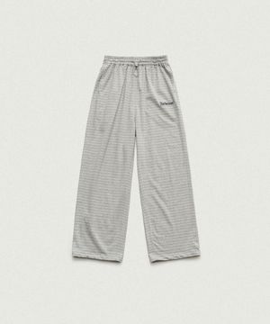 Milo Stripe Drawstring Pants_Grey