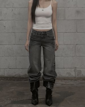 Record Straight Denim (gray)