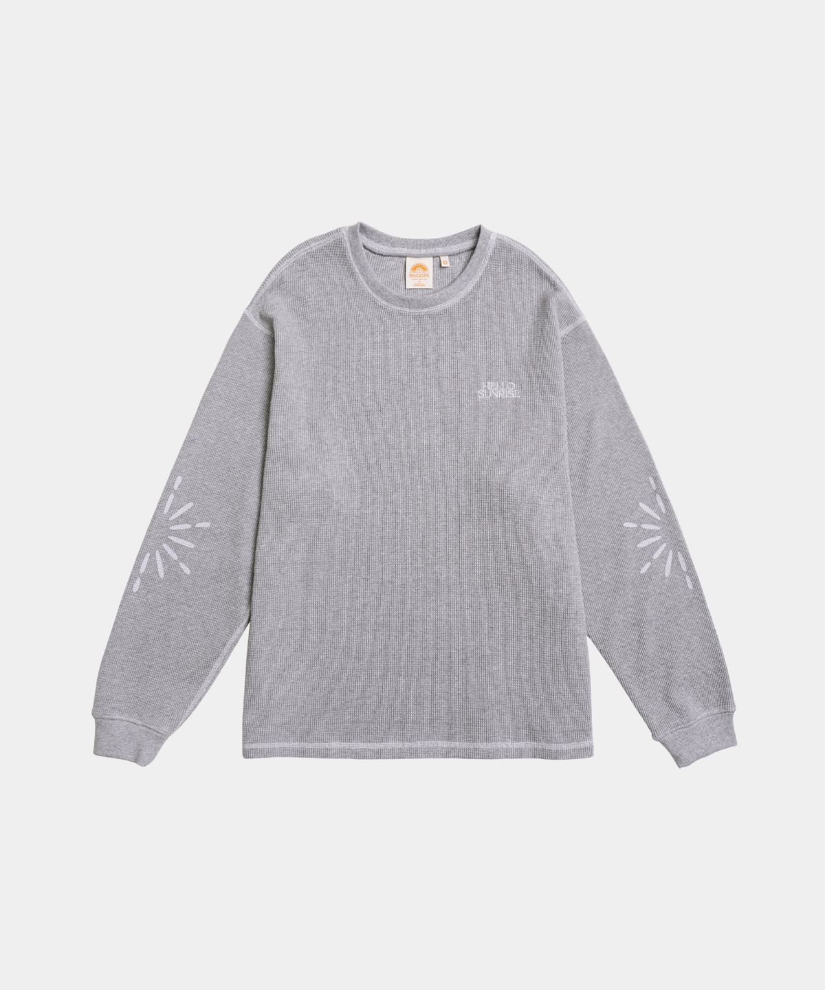 헬로 선라이즈(HELLO SUNRISE) Sunlight Waffle L/S_Gray