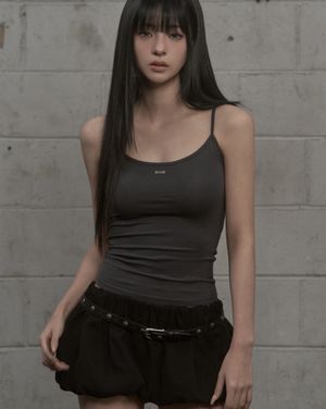 Muted Core Sleeveless (charcoal)