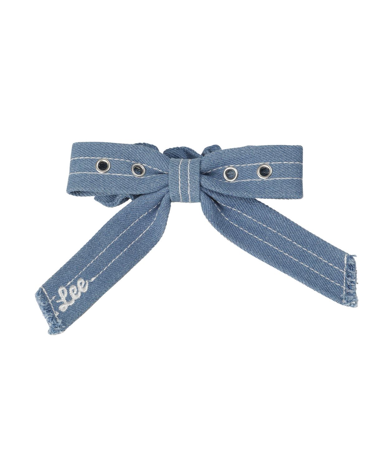 리 키즈(LEE KIDS) 데님 빅리본 스크런치 인디고 LK2602TC73IN