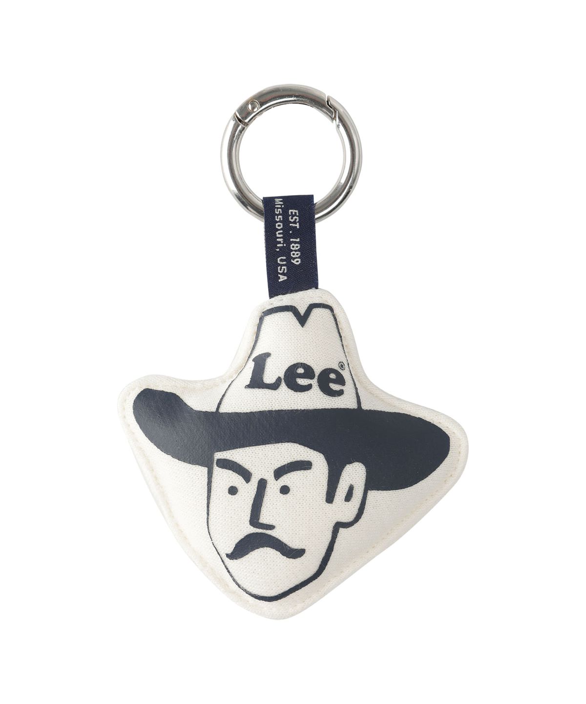 리 키즈(LEE KIDS) 카우보이 얼굴 키링 화이트 LK2602TC02WH