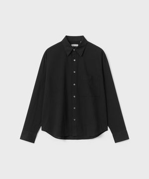 시티 컴팩트 셔츠 - 블랙