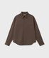 시티 컴팩트 셔츠 - 브라운