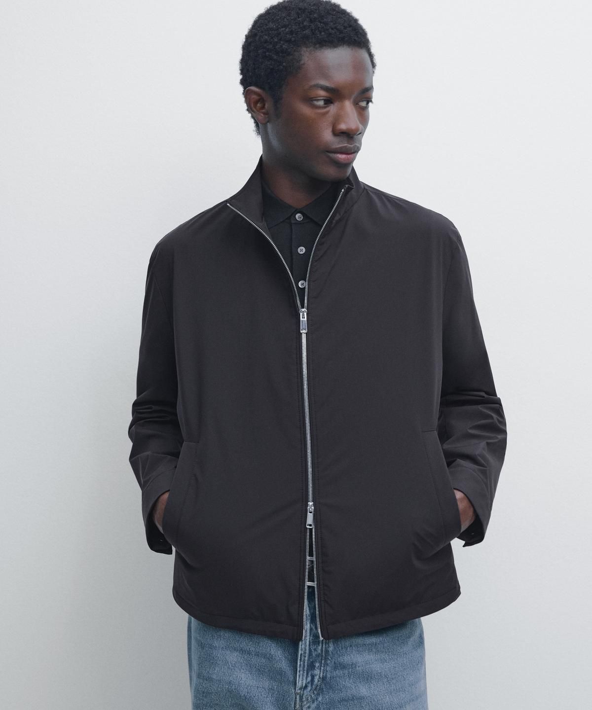 마시모두띠(MASSIMO DUTTI) 바이 스트레치 패브릭 재킷