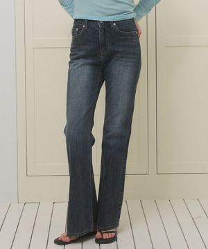 A WASHING BOOTS-CUT JEANS_INDIGO