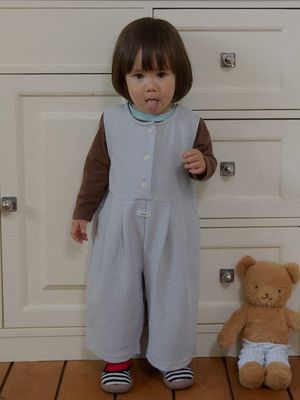 ROUND FIT JUMPSUIT_SKY BLUE