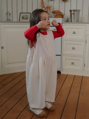 ROUND FIT JUMPSUIT_CREAM