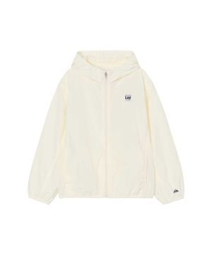 패커블 홑겹 후드 바람막이 점퍼 아이보리 LK2602JU01IV