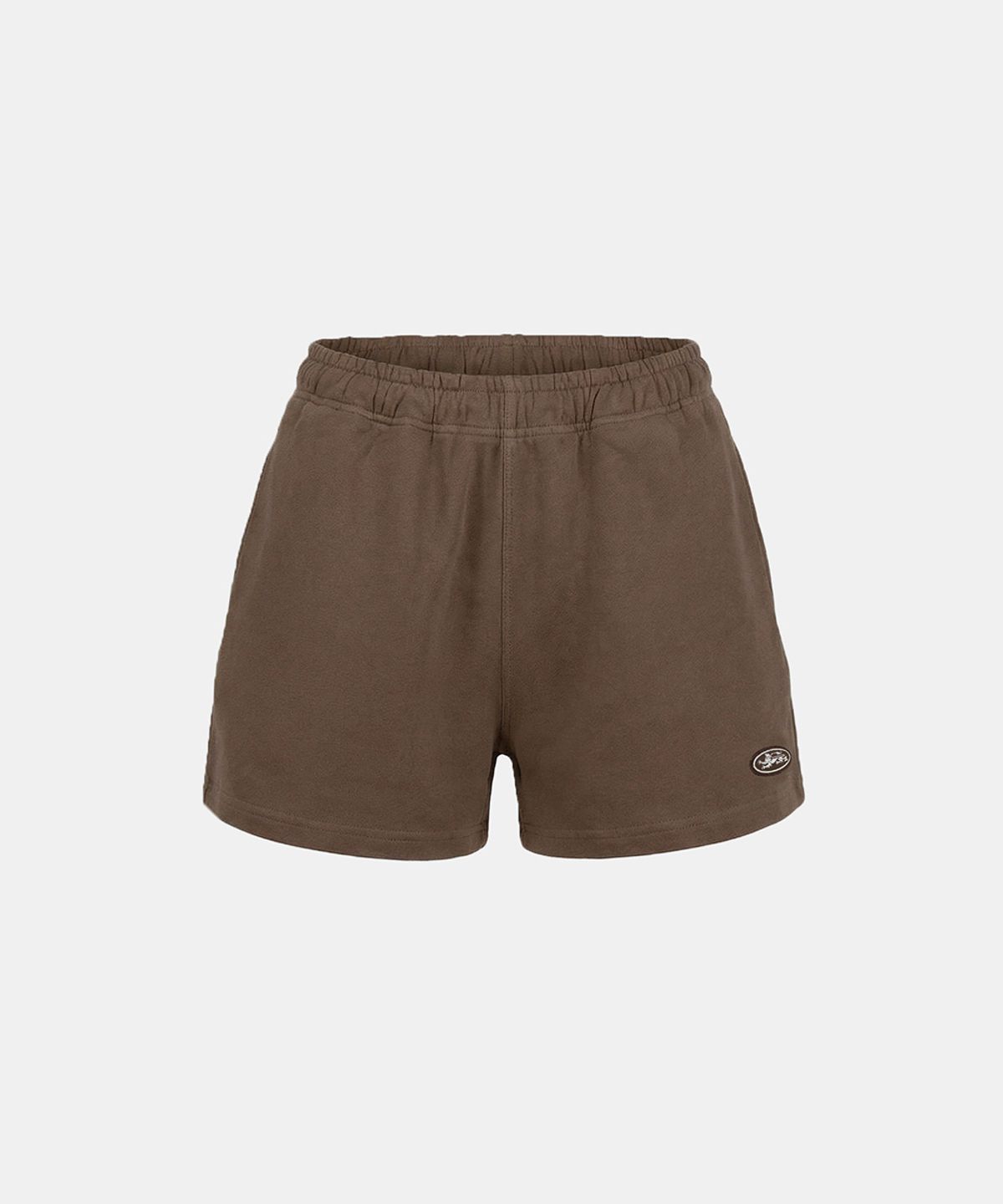 배드블러드(BADBLOOD) BS Soft Terry 4-Inch Shorts - Brown