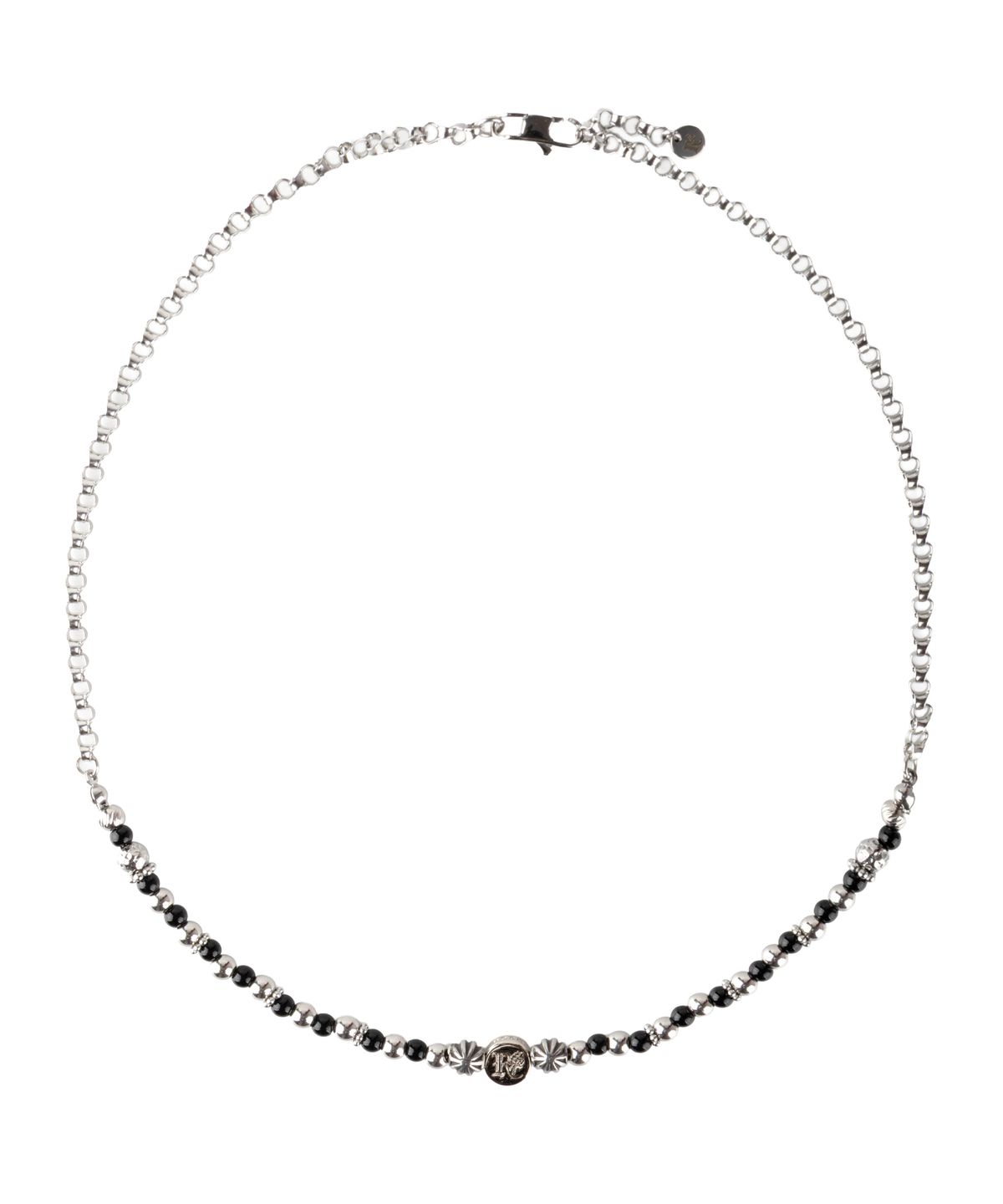 알에스에스씨(RSSC) WESTERN BEADS CHAIN NECKLACE - BLACK