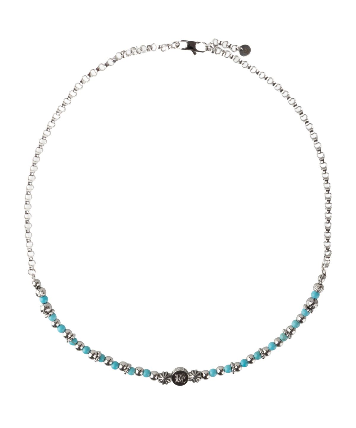 알에스에스씨(RSSC) WESTERN BEADS CHAIN NECKLACE - TURQUOISE