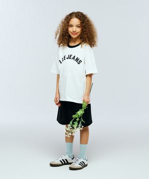 아치로고 셋업 화이트 LK2602SU53WH