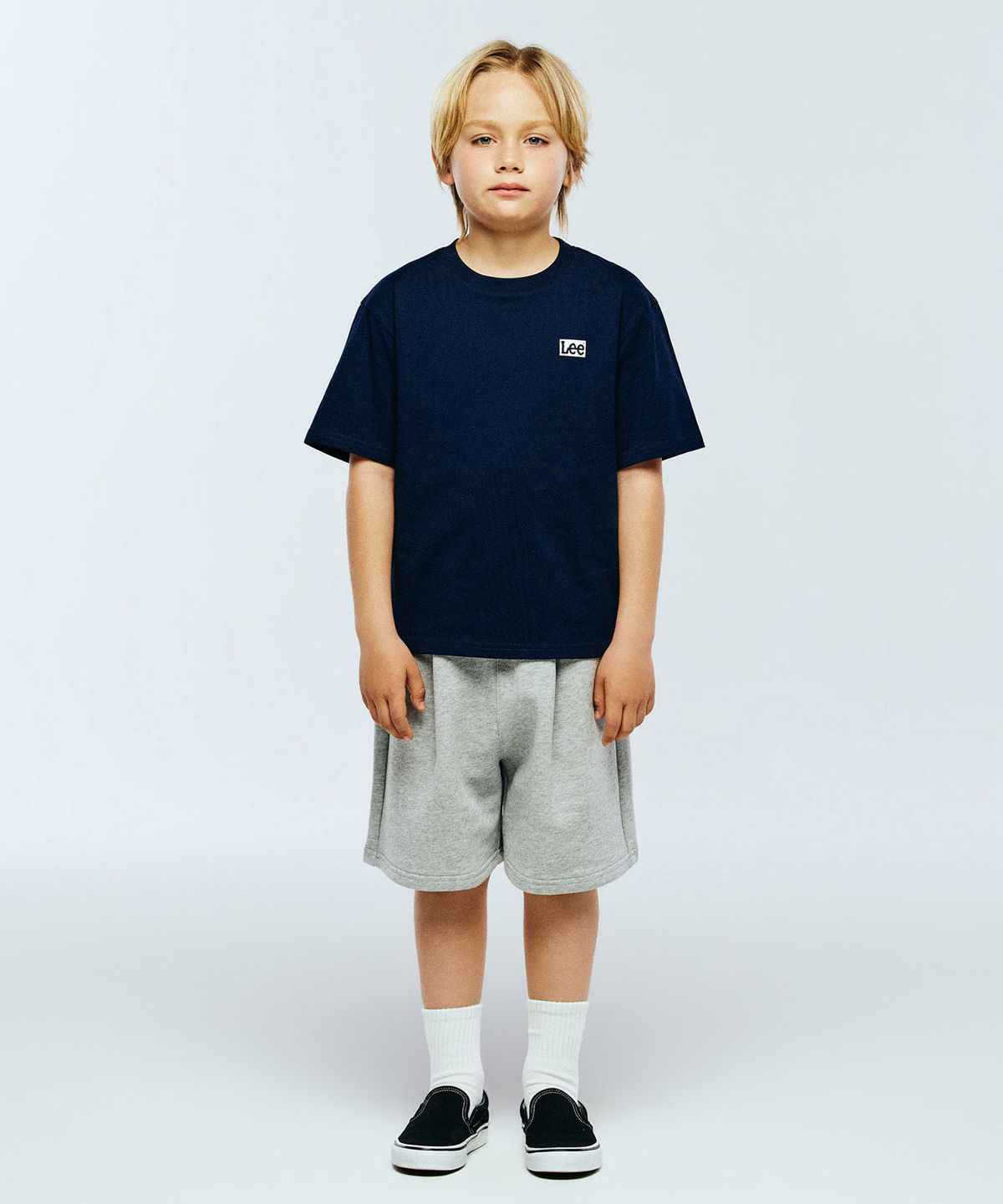 리 키즈(LEE KIDS) 스몰로고 셋업 네이비 LK2602SU52NA
