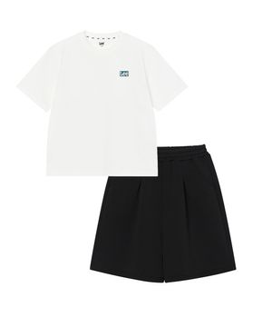 스몰로고 셋업 화이트 LK2602SU52WH