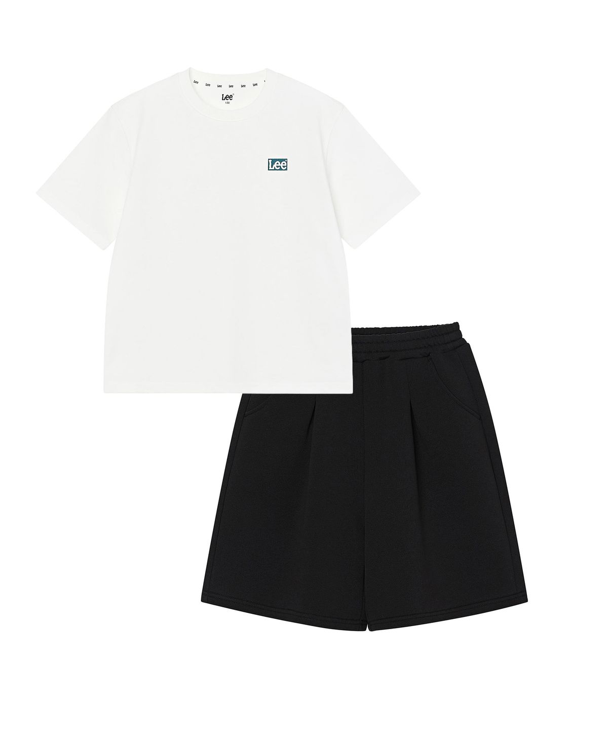 리 키즈(LEE KIDS) 스몰로고 셋업 화이트 LK2602SU52WH