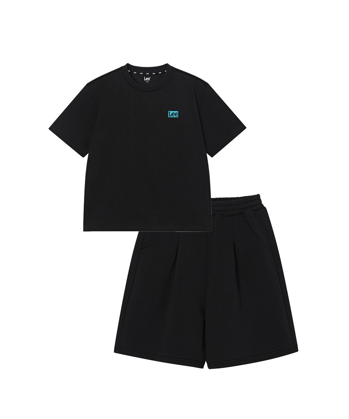 리 키즈(LEE KIDS) 스몰로고 셋업 블랙 LK2602SU52BK