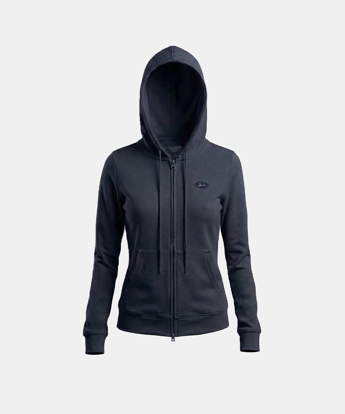배드블러드(BADBLOOD) BS Soft Terry Zip-Up Hoodie - Navy