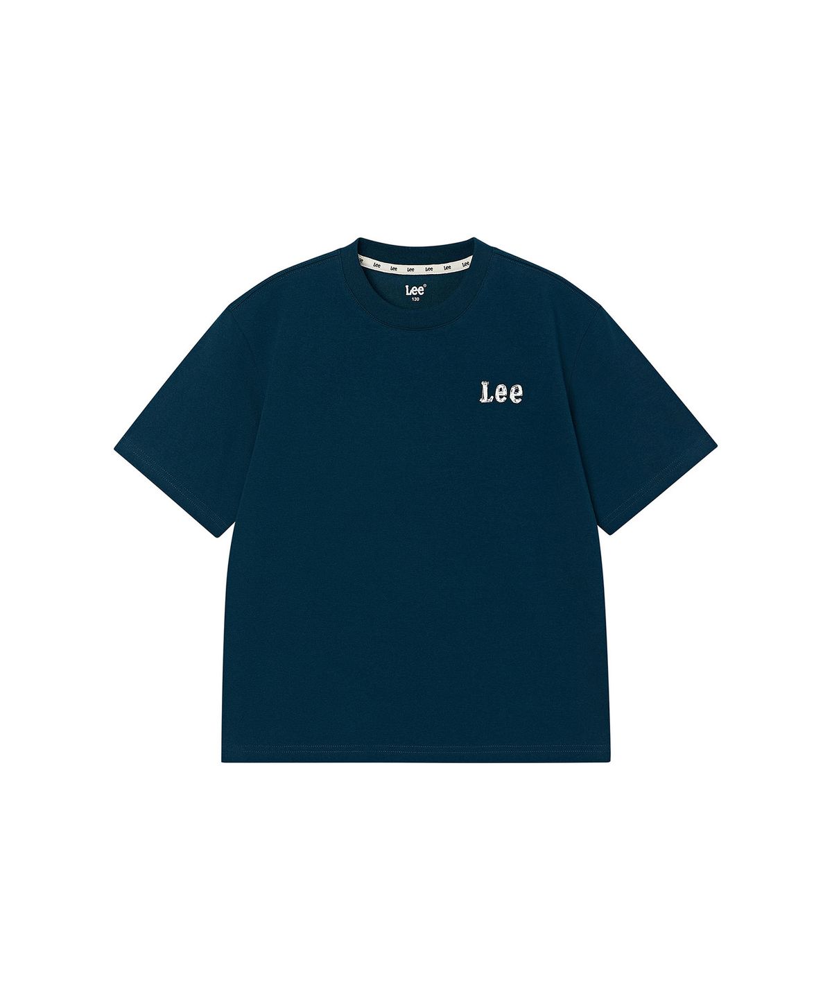리 키즈(LEE KIDS) 크레용 모자 아트웍 반팔티셔츠 틸그린 LK2602ST46TN