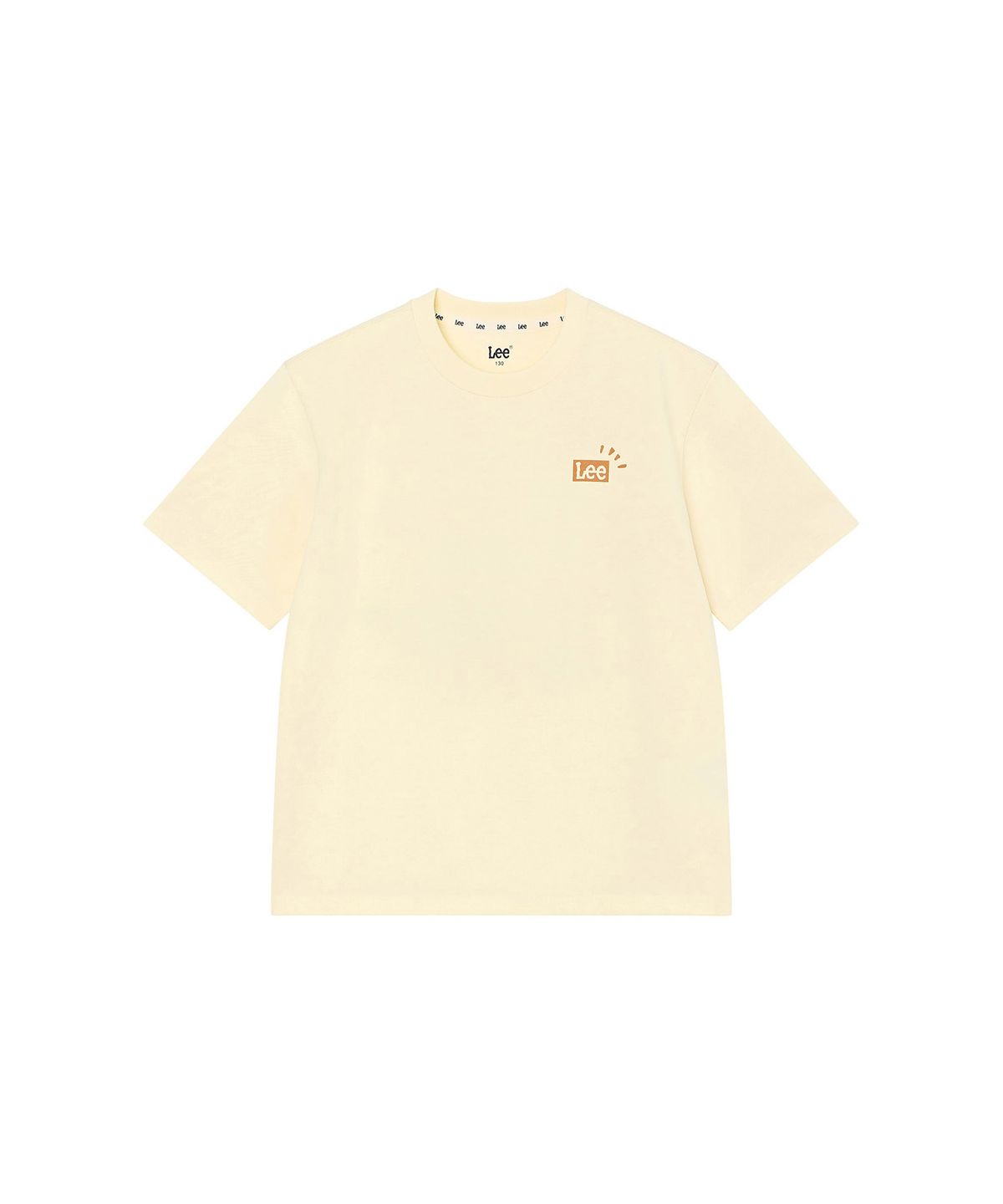 리 키즈(LEE KIDS) 리 드로잉 그래픽 티셔츠 라이트옐로우 LK2602ST40LY