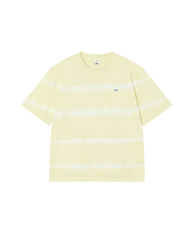 피그먼트 타이다잉 반팔티셔츠 라이트카키 LK2602ST33LK