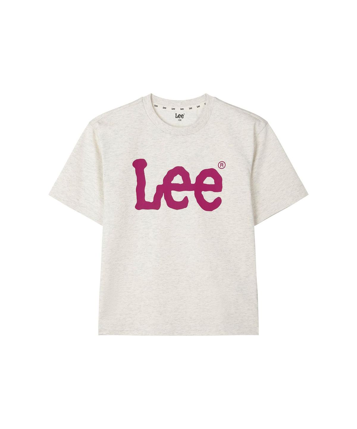 리 키즈(LEE KIDS) 에센셜 빅트위치 반팔티셔츠 오트밀 LK2602ST11OT