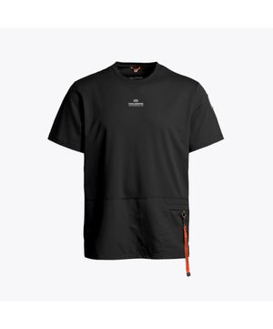 남성 티셔츠 클린트-Black (24SMPMTSRE08PJ0541)